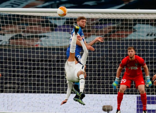 足球比分-【欧联杯】阿里精彩倒勾 热刺4球大胜总比分8-1晋级